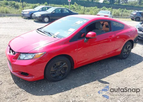 2013 Honda Civic Lx z USA, uszkodzony, nr VIN 2HGFG3B54DH509415